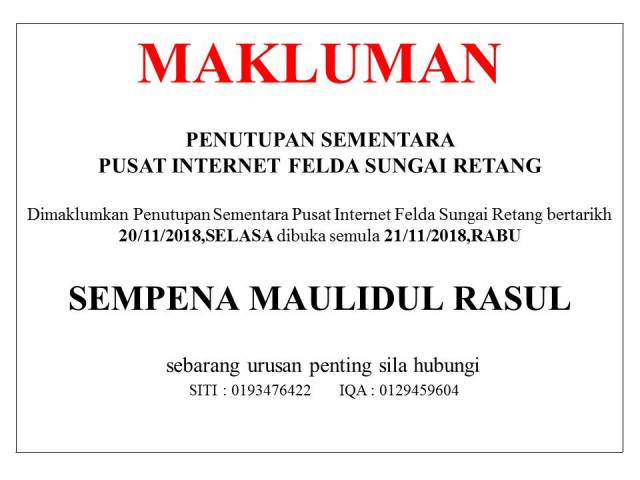 MAKLUMAN