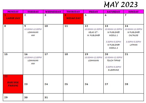 may 23